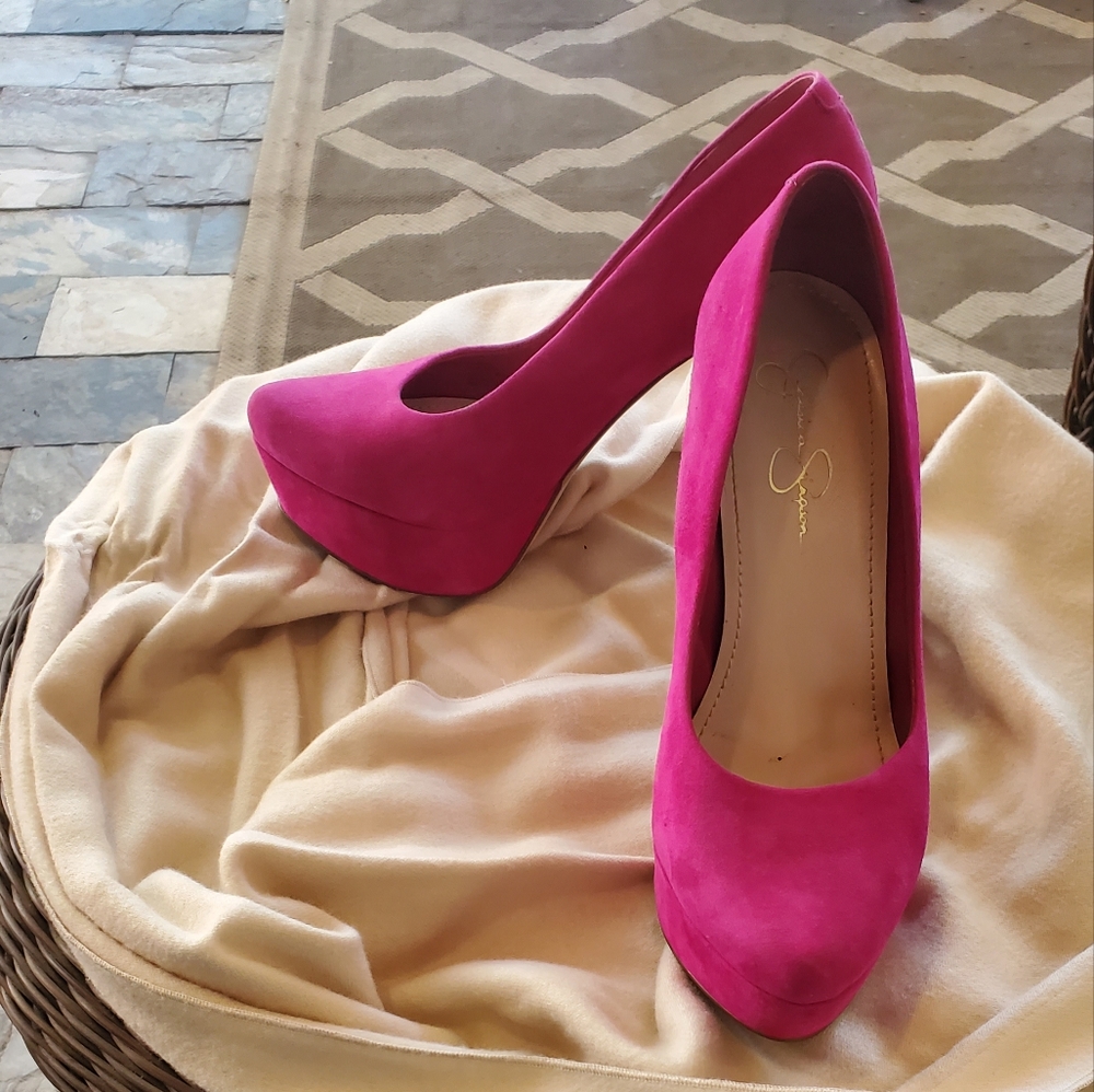 Hot Pink 8 1/2 Jessica Simpson Heels